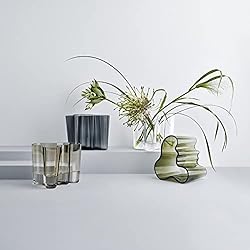 Iittala Alvar Aalto Collection Vase, 160mm, Linen