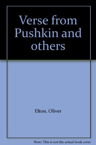 Verse from Pushkin and others