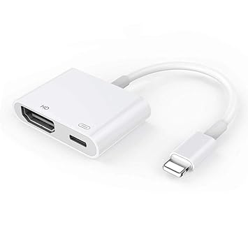 Adaptador HDMI para teléfono, 1080P Digital AV adaptador HDTV ...