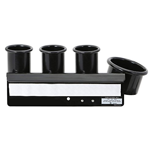 Saloniture Blow Dryer & Hair Iron Holder - Salon Appliance Rack w/ Clamp