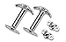 Bestop 51291-00 Replacement Chrome Hood Latch Kit