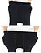 CHRLEISURE Women's Winter Warm Fleece Lined Leggings - Thick Velvet Tights Thermal Pants (Black, M/L)