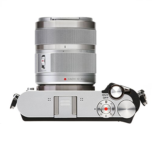 YI 4K Video 20 MP Mirrorless Digital Camera with LCD Touchscreen, Wi-Fi, Bluetooth, Interchangeable Lens 12-40mm F3.5-5.6 - Silver - Thumbnail 4