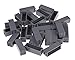 Strictly Briks Compatible with Lego Large Classic Circle Stackable Baseplates, Brik Tower Building Set, 100% Compatible with All Major Brands, Gray, 4 Base Plates & 30 Stackers, 8 Inches in Diameter