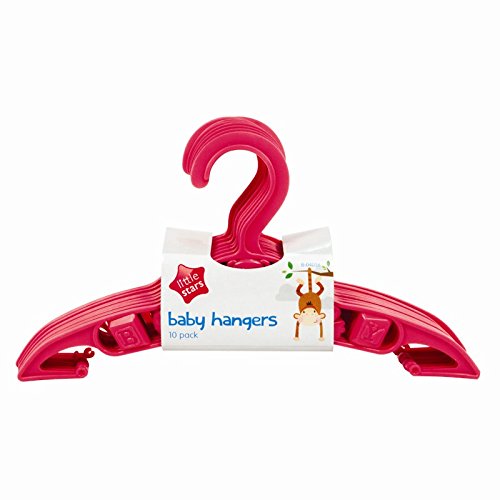 10 PACK OF BABY HANGERS PINK Amazon.co.uk Baby