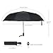marsboy Windproof Automatic Travel Umbrella, 10 Ribs Auto Open/Close Compact Folding Mini Travel Umbrella,Easy Touch Umbrella with Heavy Duty Slim Lightweight,Fits in Luggage or Handbag