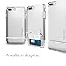 Spigen Flip Armor Designed for Apple iPhone 8 Plus Case (2017) / Designed for iPhone 7 Plus Case (2016) - Satin Silver