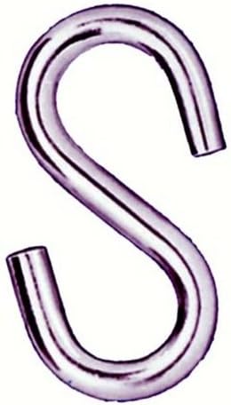 HINDLEY 50 Count 1-1/4" Zinc Heavy Open Style S Hooks