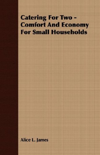 Catering for Two - Comfort and Economy for Small Households