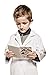 Kid's Lab Coat by Working Class - Durable Lab Coats for Kid Scientists or Doctors, White, 4/6