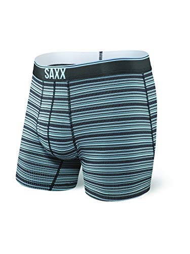 SAXX Underwear Men's Quest Boxer, black, L