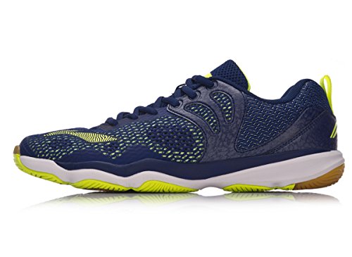 LI-NING Men Ranger II LITE-TD Training Badminton Shoes Wearable Anti-Slip Lightweight Breathable Sneakers Blue AYTN015 US 8