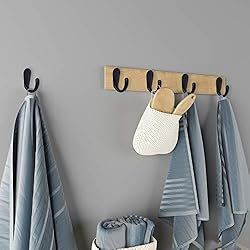 IBosins 15PCS Coat Hooks Wall Mounted Single Prong