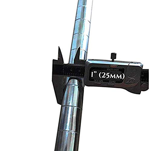 Correct decision All 8 Pack 1"/25.4mm Diameter Connectors for 0.047"/1.2mm Thick Wire Shelve Shelving Unit Replacement Storage Shelves Part Metal Rack (Updated Version)