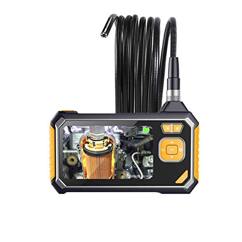 Industrial Endoscope,YINAMA 1.6-198inch Focal Distance Digital Semi-rigid Borescope 4.3inch LCD 2600mAh Rechargeable Battery 8G SD Card Snake Camera 1080P HD Video Waterproof Inspection Camera(9.84FT) - Thumbnail 7