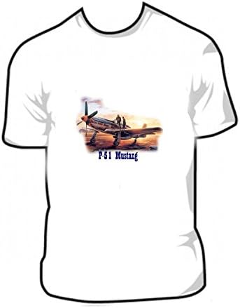 P51 MUSTANG WWII T shirt Iron On
