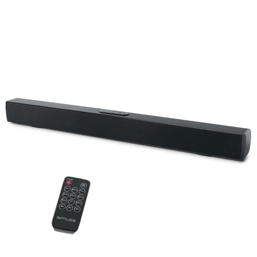 TV Speaker, Sound Bar, Bluetooth, MUSE - (M-1520 SBT) 50 watt, Wall mountable, Dark Grey.