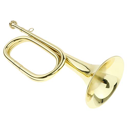 B Blesiya Students Children Bugle Trumpet Brass Instrument Stage Gig Accessory