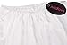 Avidlove Women Lingerie Satin Lace Pettipants Snip-it Culottes Slips Bloomers Split Skirt, Style1-White, XXL