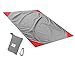 Holzhaus Outdoor Beach Picnic Blanket with Water-Resistant and Sandproof Backing, Lightweight