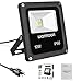 Warmoon 10W LED Flood Lights Outdoor Waterproof IP66 Security Wall Washer Light Daylight White for Patios Decks Pathways Stairways Driveways Garden