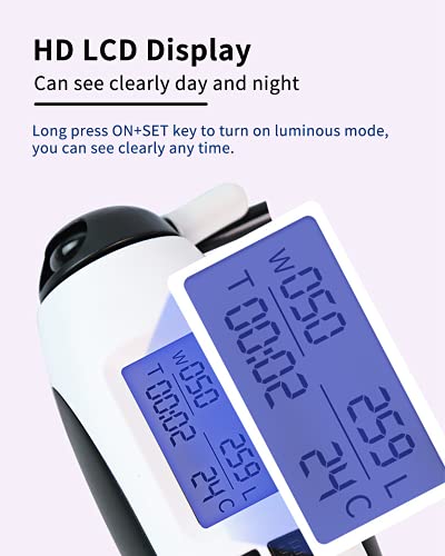 Jump Rope Counter, cordless skipping rope with Calorie Counter,weighted jump rope for woman, man, kids, Fitness, Crossfit, Exercise , Boxing, Gym