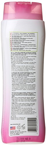 Paris Sweets 3-in-1 Body Wash, Bubble Bath and Shampoo, Rhubarb and Rose, 16.9 Fl Oz