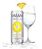 Dasani Sparkling Water, Tropical Pineapple, 12 Oz Can (Pack of 24)