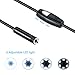 Borescope Camera, Potensic 2 in 1 Semi-rigid Micro USB/USB Endoscope Inspection Camera Waterproof Snake Camera with 7MM Diameter Head,6 Adjustable LED Light - Black(1M/3.28ft)
