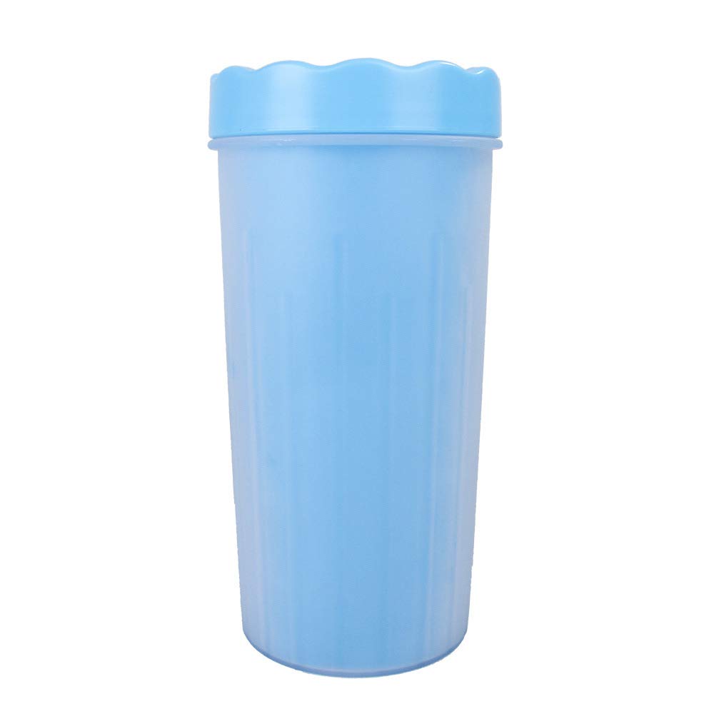 WANGCL Dog Paw Cleaner, Pet Washer Portable Dog Foot Washer for Dirty and Muddy Pet Large Blue