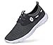 JUAN Men's Lightweight Slip On Fashion Mesh Sneakers Breathable Running Shoes Athletic Outdoor Casual Sport Shoes (44 M EU / 10 D(M) US, Grey)