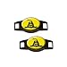 Gadsden Don't Tread On Me Flag - Tea Party - Shoe Sneaker Shoelace Charm Decoration - Set of 2 - Black