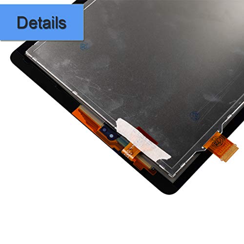 LCD Display Assembly Digitizer Compatible with Samsung Galaxy Tab A 10.1-Inch 2016 SM-P580 P580N / SM-P585 P585M P585Y P585N Display Full Complete Replacement Parts + Tools - Thumbnail 2