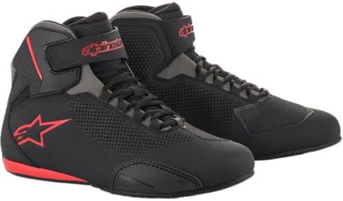 Amazon.com: Alpinestars Faster 3 Rideknit Shoes (10) (BLACK/SILVER