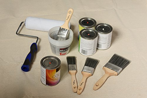Precision Defined 9-inch Paint Roller Covers Refill 6-Pack, Replacement Covers for Roller Brushes Set (1/2-Inch Nap) - Thumbnail 5