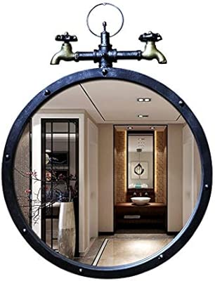 Amazon Com Dnsjb Bathroom Hanging Vanity Mirror Retro Wrought