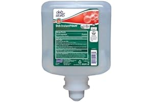InstantFoam Deb Complete Hand Sanitizer with Alcohol 1 Liter Refill, Pack of 6