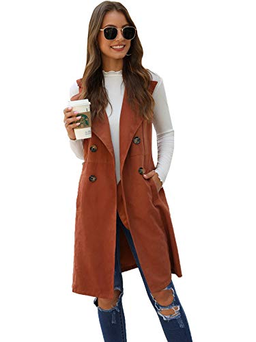 sleeveless longline jacket