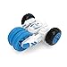 Rabing RC Car 2.4 Ghz 4WD Stunt Car 6CH Remote Control Amphibious Off Road Electric Race Double Sided Car Tank Vehicle 360° Spins & Flips Land & Wate