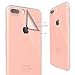 iPhone 7 Plus Case,Splaks [Crystal Shell] Extra Shock-Absorb Clear back panel ,Extreme Lightweight Transparent Soft Flexible Silicone Rubber Anti-Scratch Protective Cover for iPhone 7 Plus