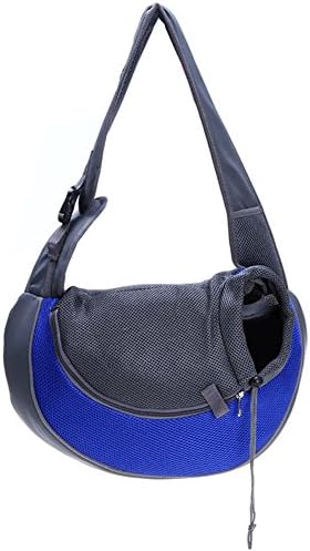Pet Carrier Sling,Breathable Mesh Travel Single Shoulder Bag for Small Dogs Cat under 13LBS