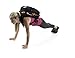 Hyperwear Fit RUCK Convertible Sandbag/Training Rucksack, 2400 cu. in, Black/Orange