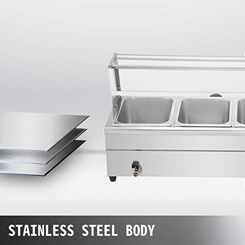 2 VEVOR+Stainelss+Commercial+Electric+Countertop
