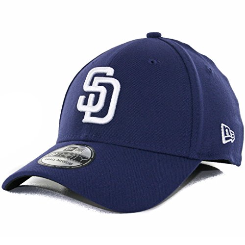 MLB San Diego Padres Team Classic Game 39Thirty Stretch Fit Cap, Blue, Medium/Large