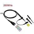 Oscilloscope Probes 100 200 300 MHz with Accessories Kit P7100 P7200 P7300 High Performance Oscilloscope Clip Probe 10x Switchable 600V DC Lab Oscilloscope
