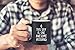 One Awesome Husband Funny Coffee Mug - Anniversary & Valentine's Gifts for Men, Him - Best Husband Gifts from Wife, Wifey, Her - Unique Birthday Present Idea - Fun & Cool Novelty Cup (Matte Black)