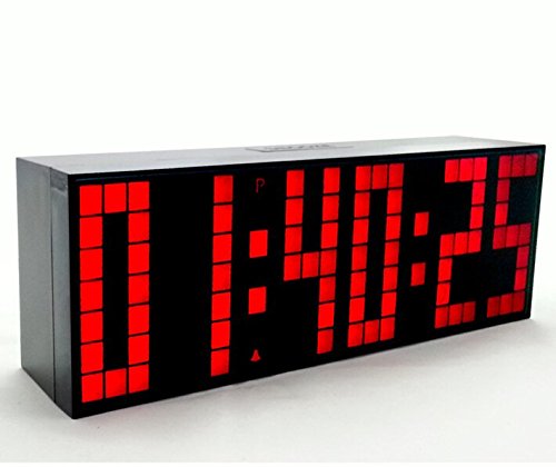 title=Yosoo- Sveglia digitale LED, da appendere, conto alla rovescia, con controller a