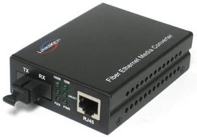 Linkskey LKS-FCS31C-R20 1000TX-1000FX WDM Single-Fiber Receiver Single-Mode SC Fiber Converter 20km