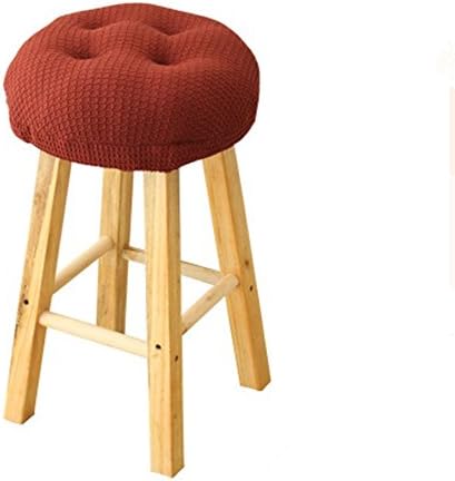 12" Round (31cm) Bar Stool Cover, Breathable Fabric to Protect or Make Your Stool Chairs New,Suitable for Adjustable Stool/Round Wooden Chair