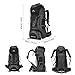 NACATIN Internal Frame 70L Backpack Water-Resistant Hiking Daypack Backpacks